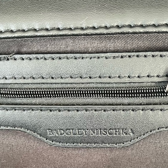 Badgley Mischka Leopard and Black Satchel - Picture 10 of 10